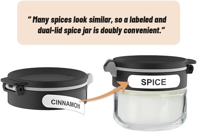 360 rotating 2 tier 12 jars spice rack (12 spice jars) Revolving Seasoning Organizer. Spinning Spice Rack for Counter top and Cabinet