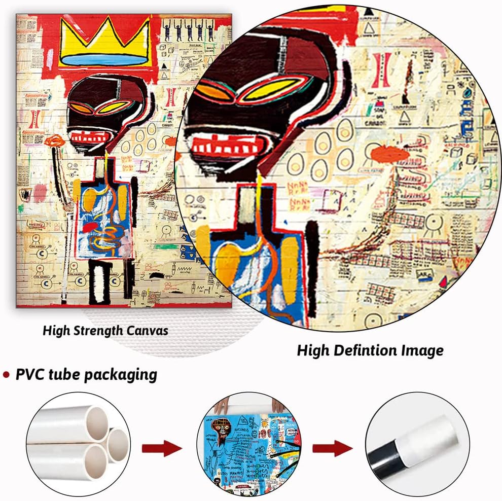 3 Pieces of Street Art Blue Graffiti Wall Decor Prints Modern Artist Aesthetics Canvas Painting Artwork Abstract Picture Poster Man Cave Living Room Bedroom Bathroom Office Home Decorations Unframed