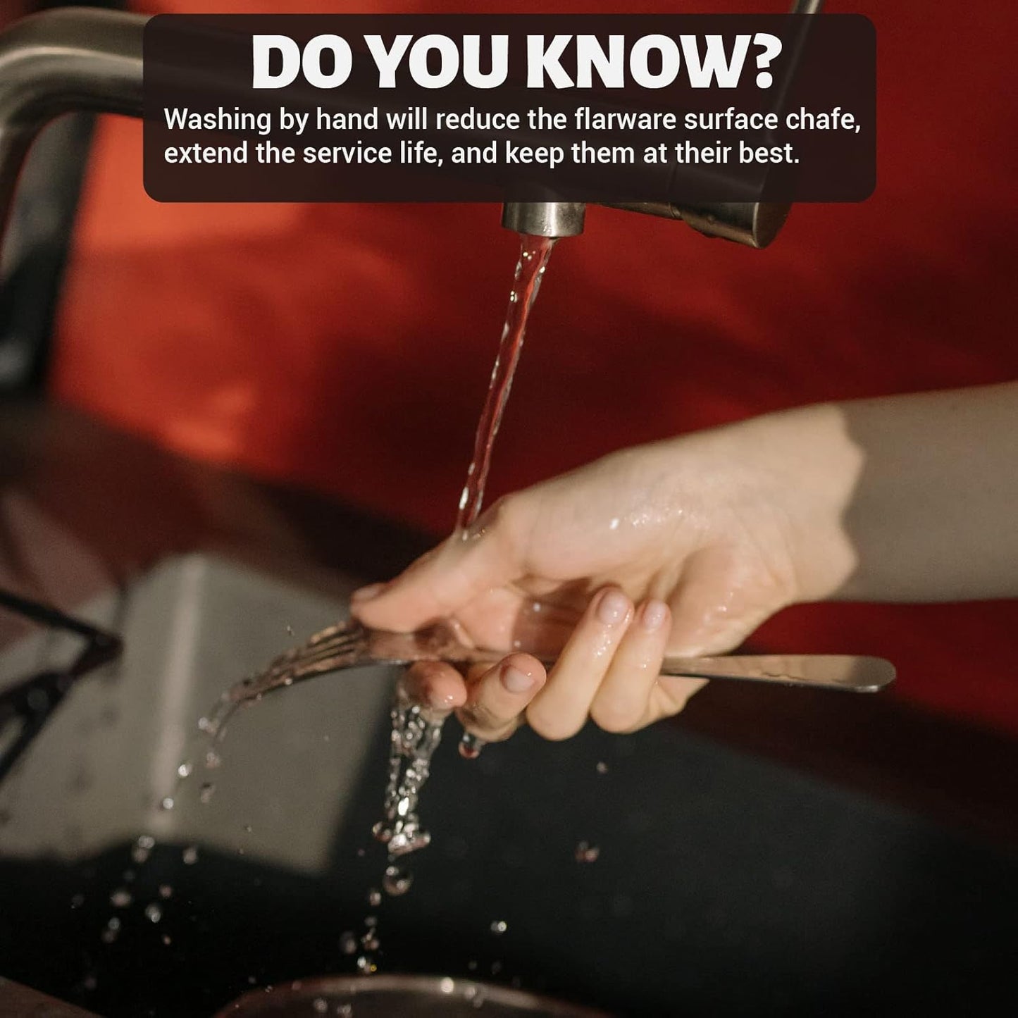 Alata Cube Gold 20-Piece Flatware Set, Forged Cutlery Set, Matte Gold Silverware Service for 4, Stainless Steel Tableware with Square Handle for Home/Restaurant, Dishwasher Safe