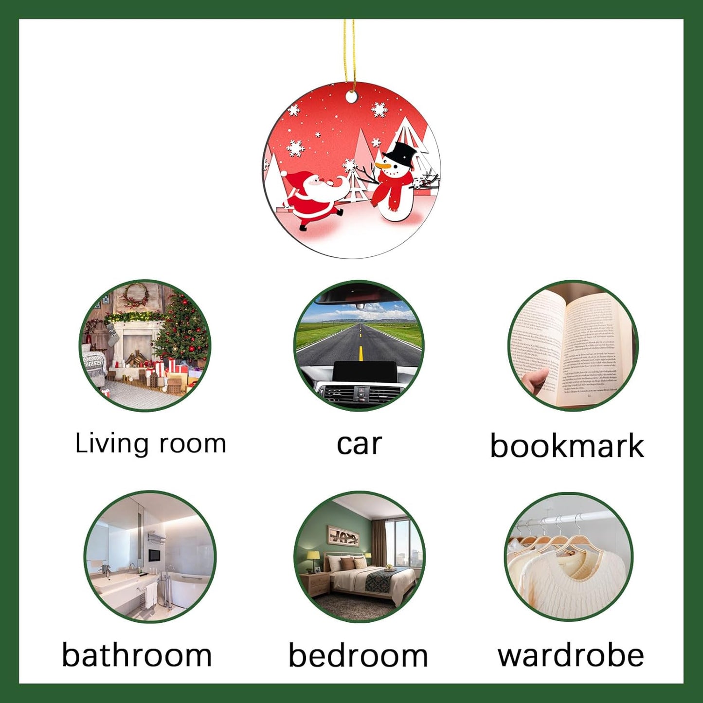 32 pcs Metal Sublimation Ornament Blanks,Christmas Ornaments Sublimation Christmas Ornament Blanks for Christmas Tree Decor Blank Ornaments,DIY Handmade Crafts Double Sided Sublimation Ornaments