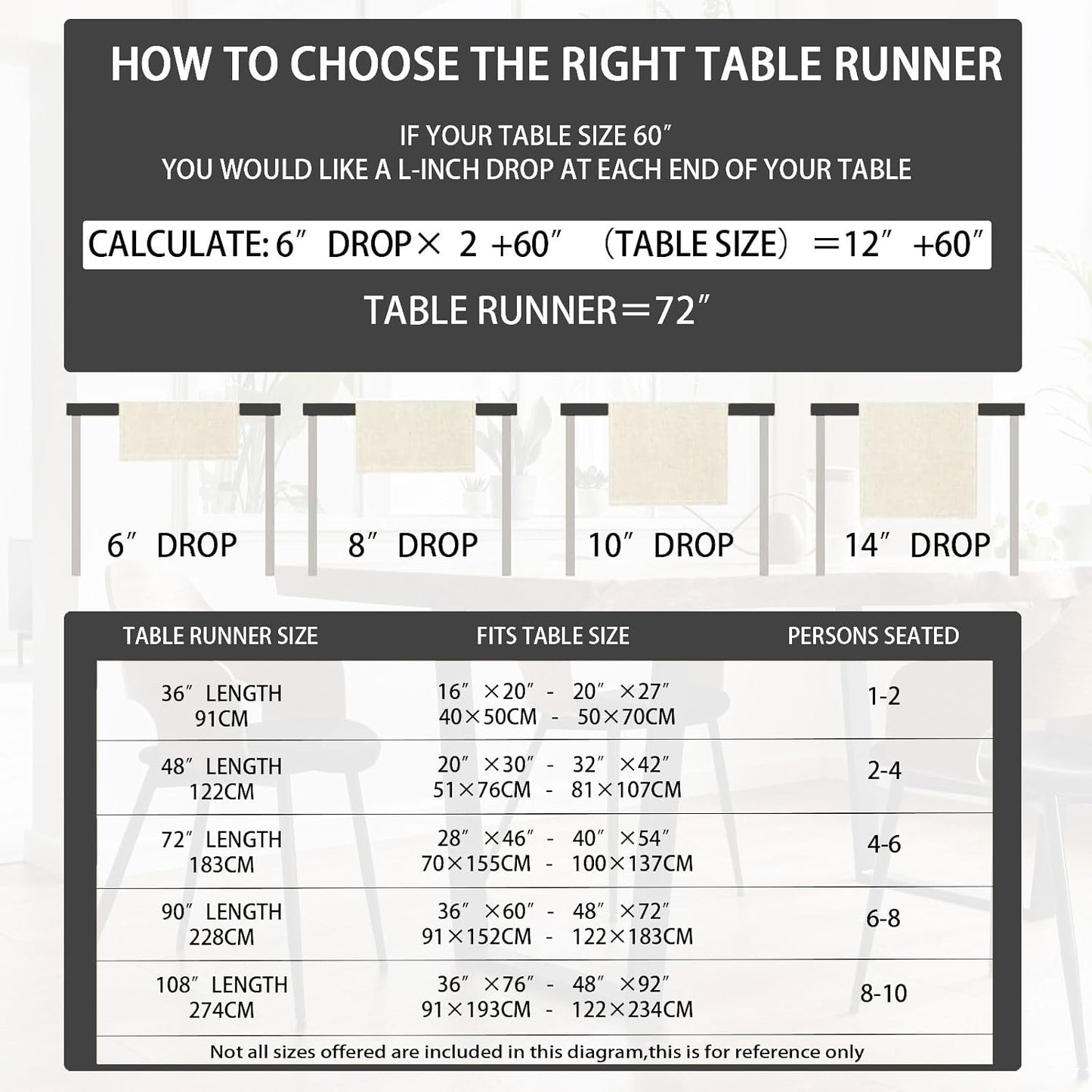 XCHI Spooky Skeleton Ghost Pumpkin Halloween Table Runner Party Table Decoration for Home Kitchen Dining Holiday Decor 13x90 Inch