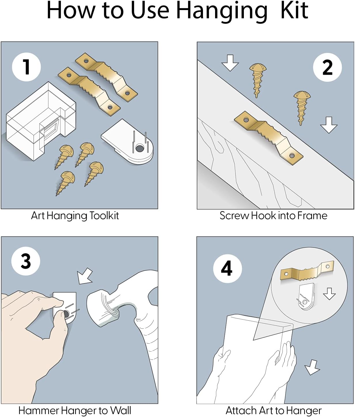 wall26 Framed Custom Canvas Wall Art for Living Room, Bedroom Canvas Prints for Home Decoration Ready to Hang - 24"x24", White Frame