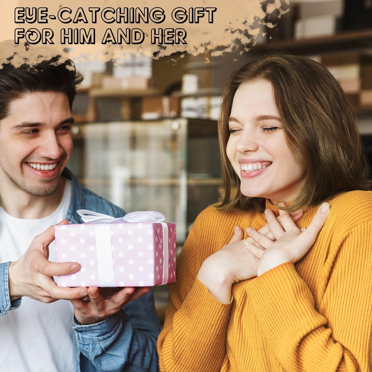 Ceramic Tiles for Crafts, GOH DODD 36 Pack Unglazed Blank Coasters with Cork Backing for Alcohol Ink Painting Acrylic Pouring Art Projects Housewarming Gifts Wedding School Education, 4 Inch