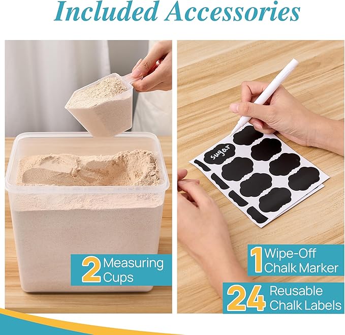 Vtopmart 8.5L Large Food Storage Containers