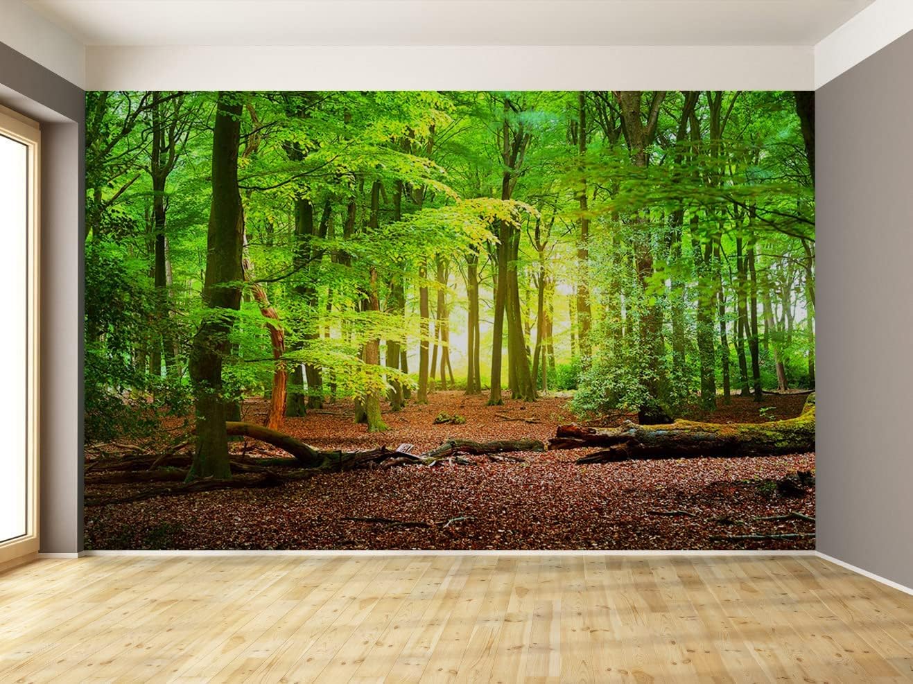 Forest Wall Murals Landscape Tree Wallpaper Mural Wall Decor for Bedroom, Living Room, Kids Room