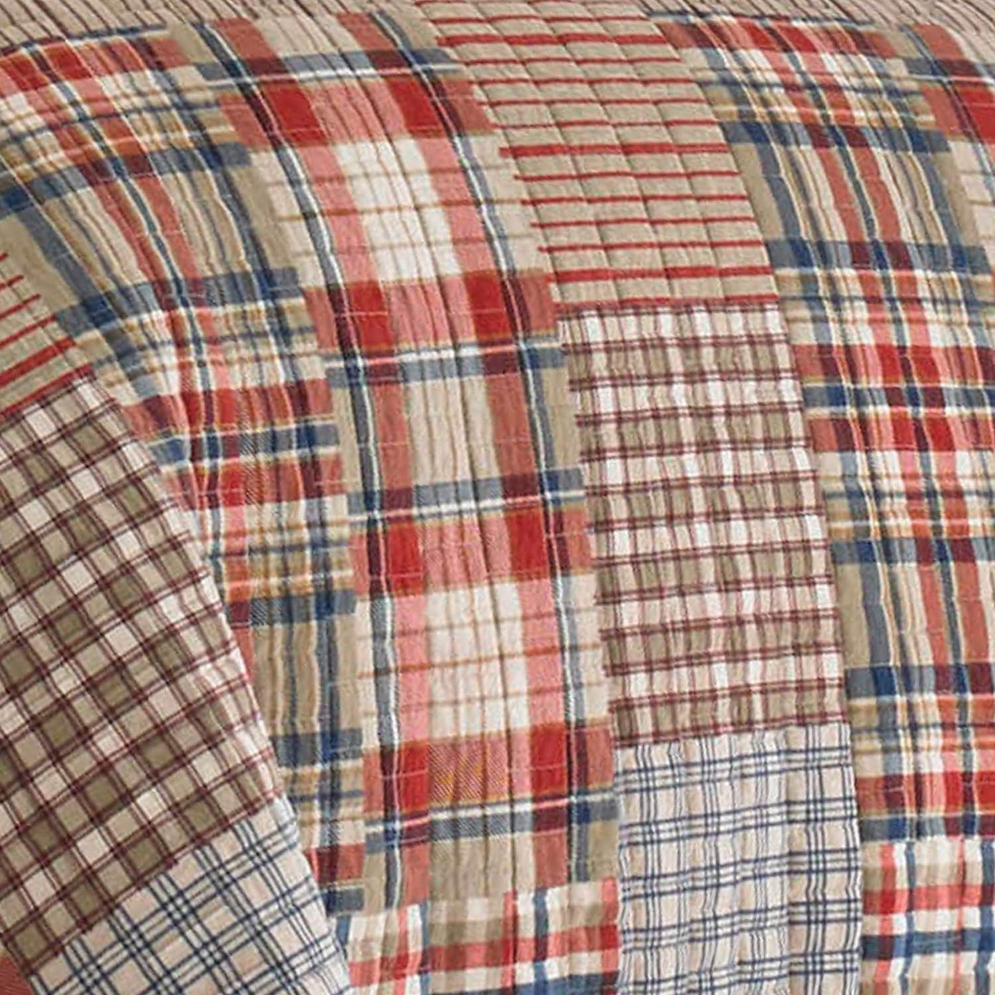 Eddie Bauer - King Quilt Set, Reversible Cotton Bedding with Matching Shams, Luxurious Bedding Set (Hawthorne Brown, King)