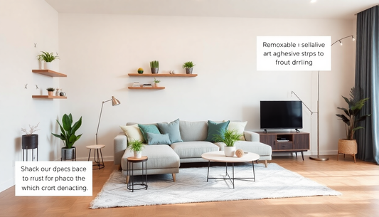 Renter-Friendly Refresh: Top 5 Decor Hacks That Won't Damage Your Deposit