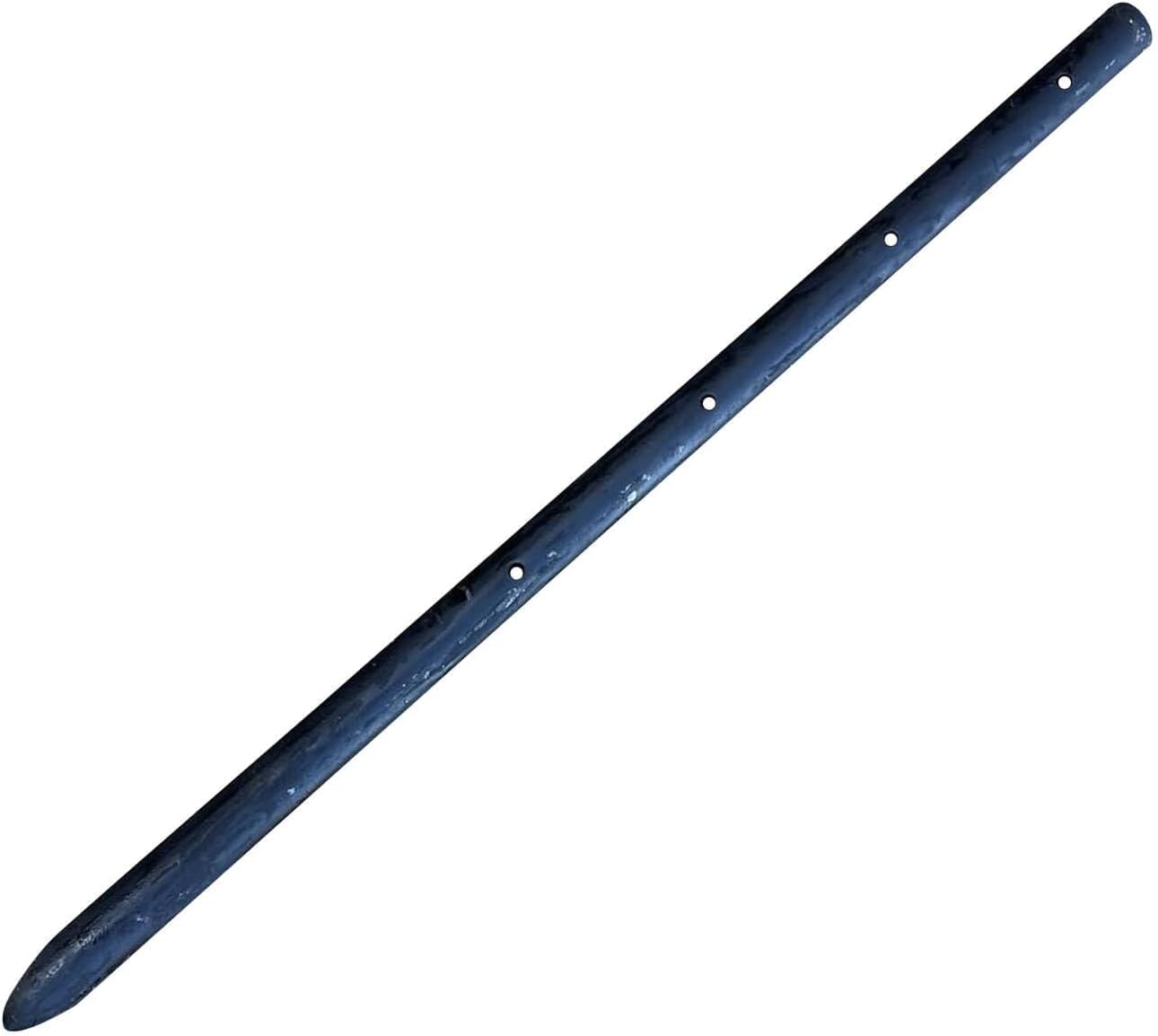 Sandbaggy Round Steel Concrete Form Stakes with Nail Holes - Rust Resistant Coating - Removable, Reusable (20, 3/4 in X 18 in)