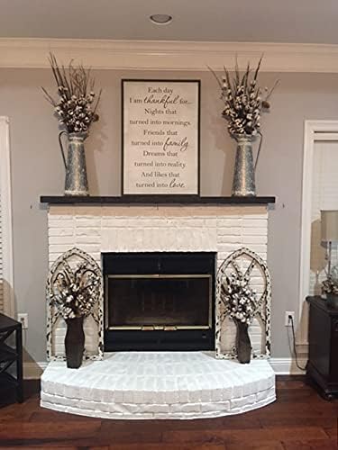 Joel's Antiques 54 Inch Wooden Floating Shelves for Wall - 54x8x2 in - Made of Natural Wood - Long Heavy Duty Wall Shelves - Made in USA NO TARIFFS - Perfect for Living Room, Kitchen - Mocha