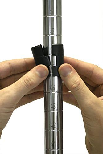 Omega Products Corporation 12" Deep x 48" Wide x 20" High Chrome Mobile Dunnage Rack