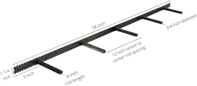 Floating Shelf Brackets - Sheppard Brackets - Easy Install - Heavy Duty (58 inch)