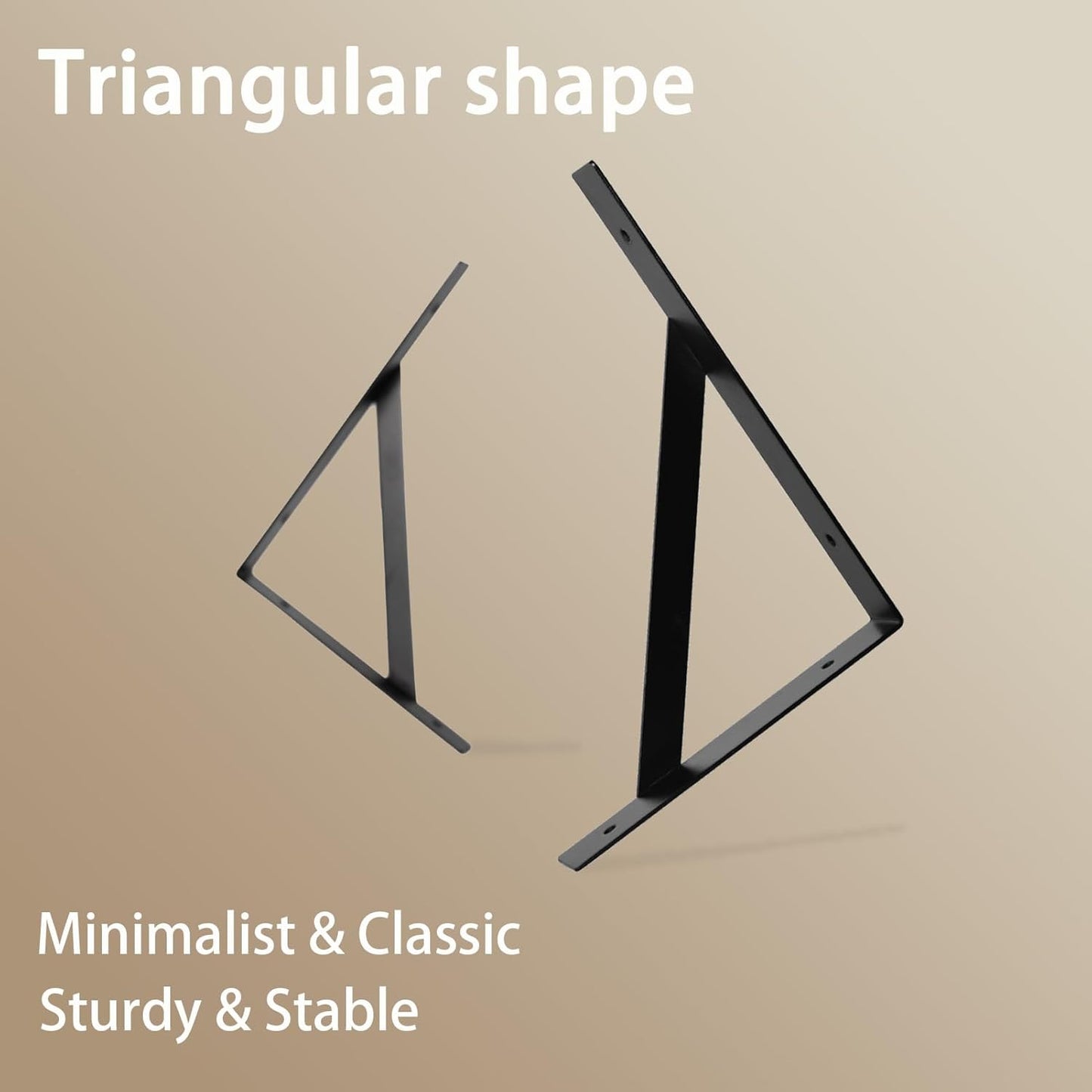 DINZI LVJ Long Wall Shelves, 31.5 Inch Wall Mounted Shelves Set of 2, Easy-to-Install, Wall Storage Ledges with Sturdy Metal Brackets for Living Room, Bathroom, Bedroom, Kitchen, Natural