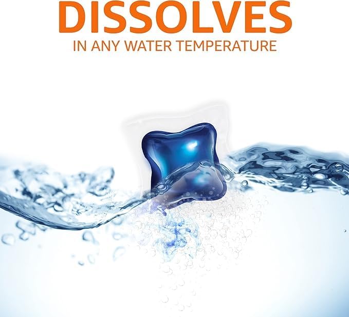 Amazon Basics Laundry Detergent Pacs, Fresh Scent, 120 Count (Previously Solimo)