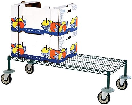Omega Products Corporation 24" Deep x 30" Wide x 20" High Freezer Mobile Dunnage Rack