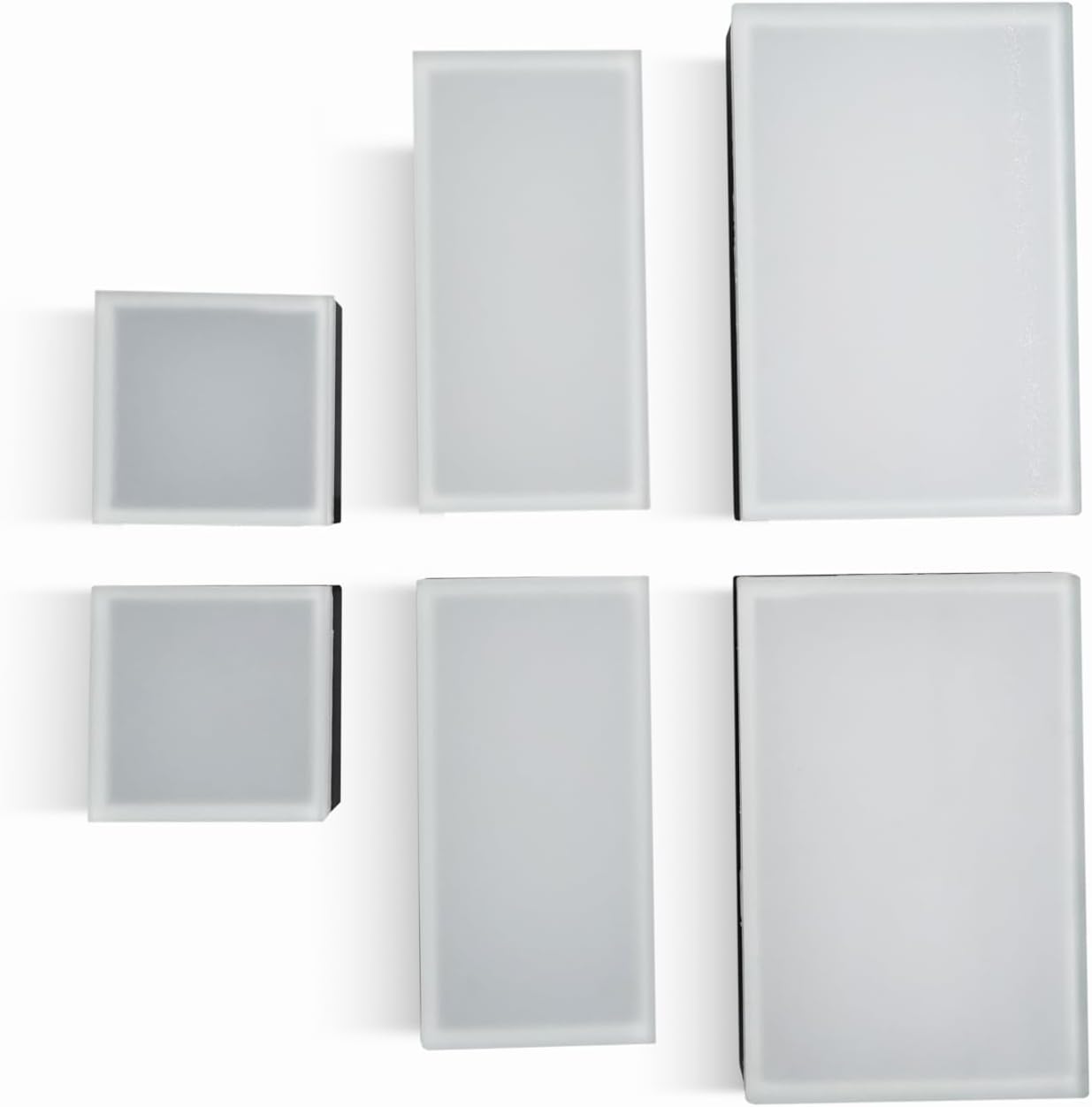 LUMENGY Paver Light 4×4 Inch (3.93 inch X 3.93 inch), Glare-Free 5000K Brick Lighting for Paver Driveways, Pathways, Patios & Garden, 12V Waterproof & Drive-Over Rated