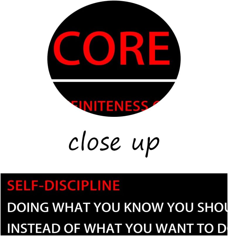 Core Values for Success Inspirational Canvas Wall Art Motivational Poster Print Artwork Picture Painting Wall Decor for Modern Home Bedroom Office ClassRoom Ready to Hang [18''Wx 24''H]