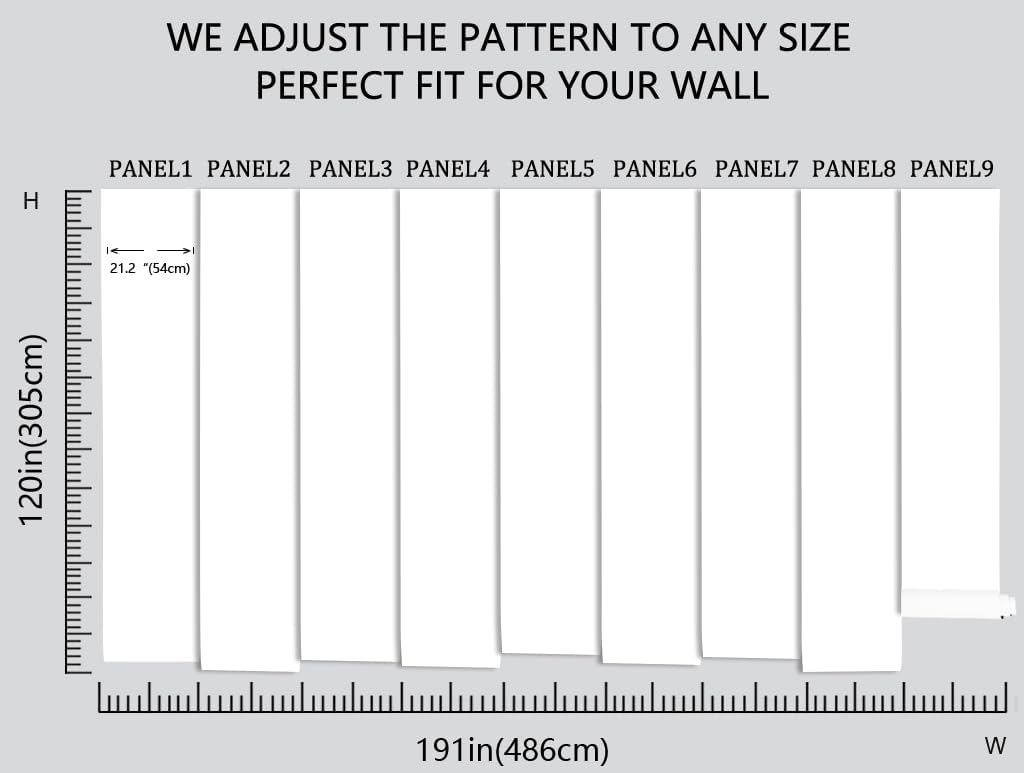 Large Banana Leaf Wallpaper on Gray Background, Art Wall murals for Bedroom, Living Room, Bathroom(Non-self-Adhesive)