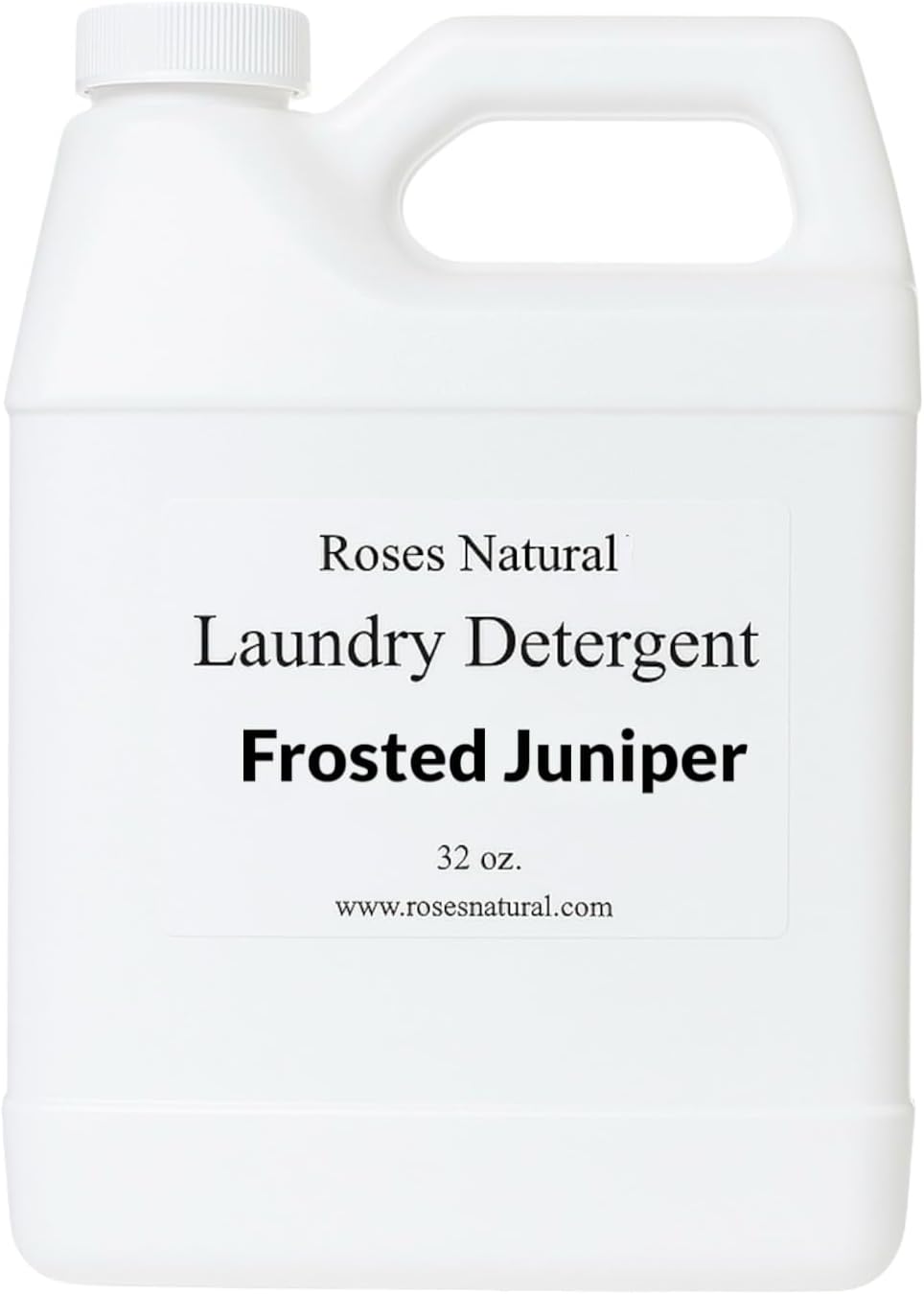 Plant-Based Liquid Laundry Detergent, 32 Fl Oz, Multiple Scents, HE Compatible (Frosted Juniper)