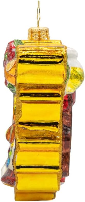 Christopher Radko Hand-Crafted European Glass Christmas Tree Decorative Ornament, España Elegance