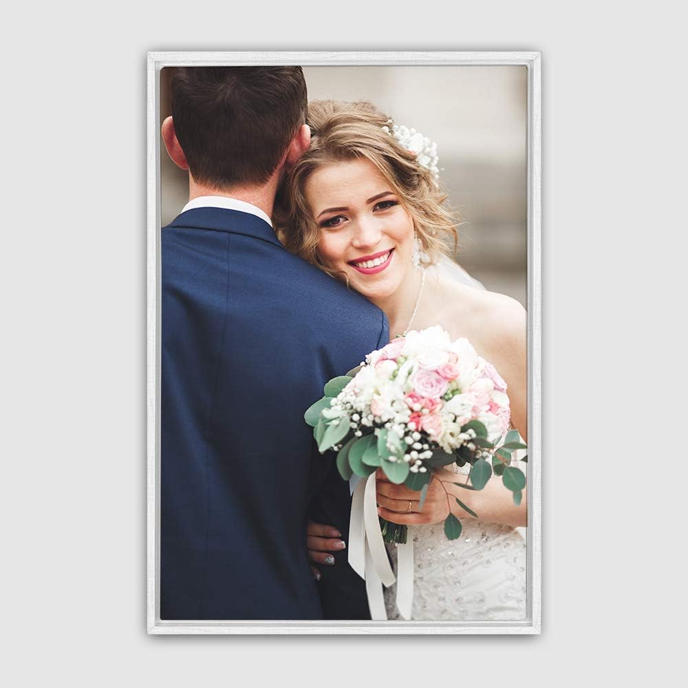 wall26 Framed Custom Canvas Wall Art for Living Room, Bedroom Canvas Prints for Home Decoration Ready to Hang - 24"x36", White Frame