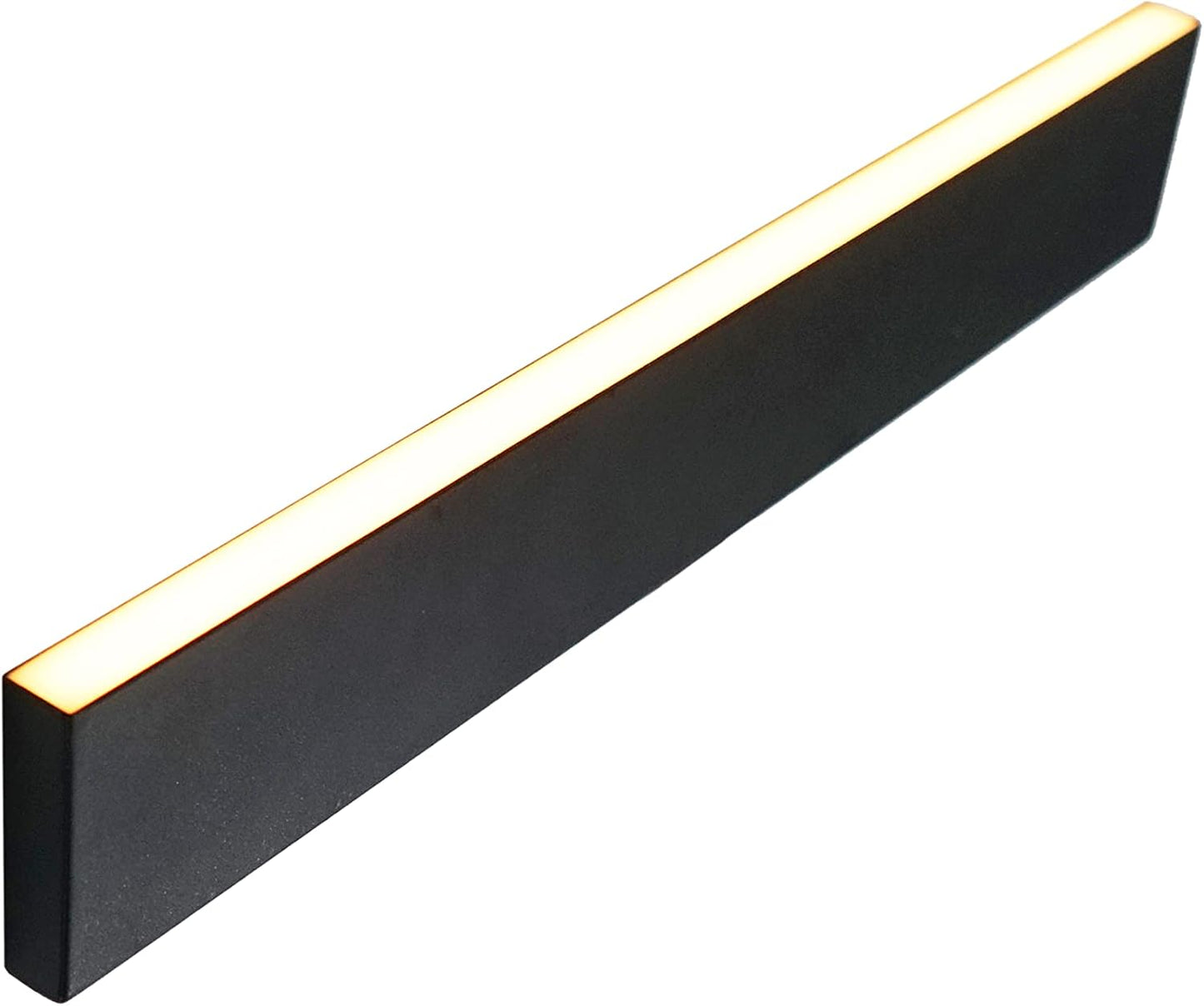 LUMENGY Paver Light Slim 0.5x14 Inch(0.55 x 13.77 inches) Glare-Free Steel Lighting for Pavers, Brick, Walls, Driveways, Walkways & Pathways, 2700K Warm White, Waterproof, Drive-Over, 12V AC/DC Wired.