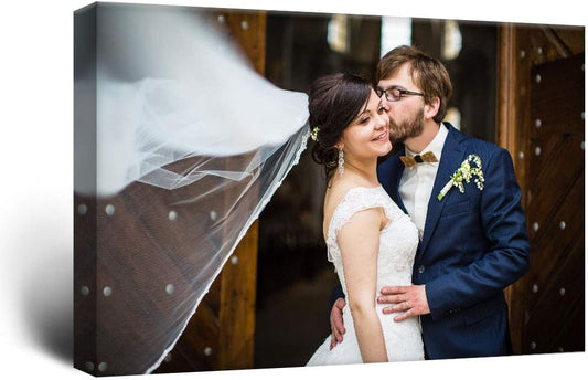 wall26 Personalized Photo to Canvas Print Wall Art - Custom Your Photo On Canvas Wall Art - Digitally Printed (16" x 24")