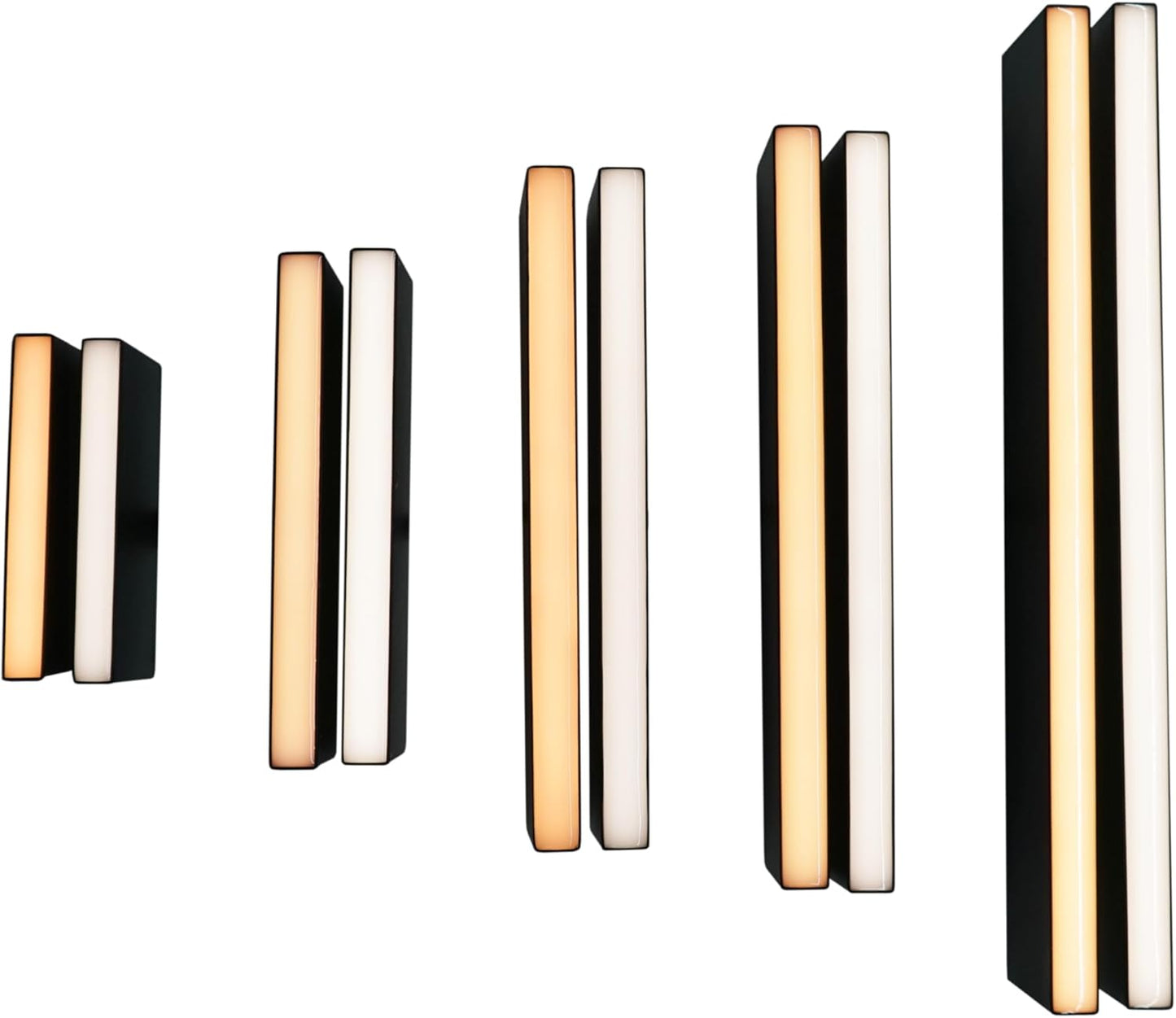 LUMENGY Paver Light Slim 0.5x4 Inch (0.47 x 3.93) Glare-Free Steel Lighting for Pavers, Brick, Walls, Driveways, Walkways & Pathways, 5000K Daylight, Waterproof, Drive-Over, Weird 12V AC/DC