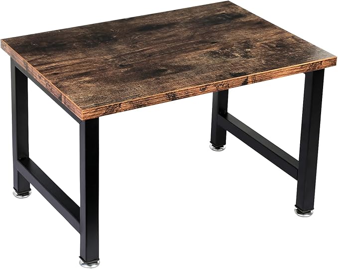 OROPY Vintage Printer Stand Holder - Multi-Purpose Desktop Shelf Storage Organizer for Printers, Fax Machine, Scanner, Office Supplies with Adjustable Anti-Skid Feet