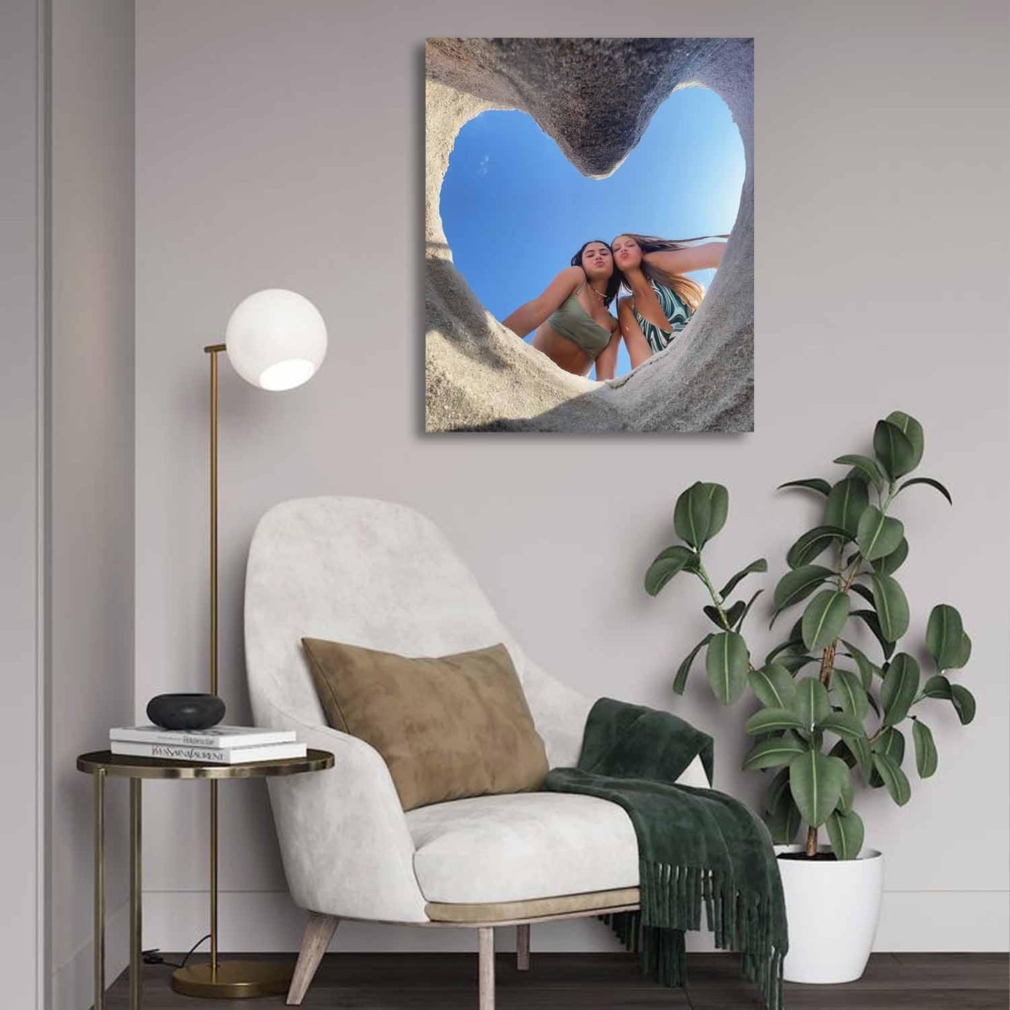 Canvas Prints With Your Photos, Custom Poster On Canvas (Unframed 20x24) Transform Your Photos Into Stunning Framed Wall Art Digitally Printed Photo To Canvas Ideal For Home Decor Gifts Keepsakes