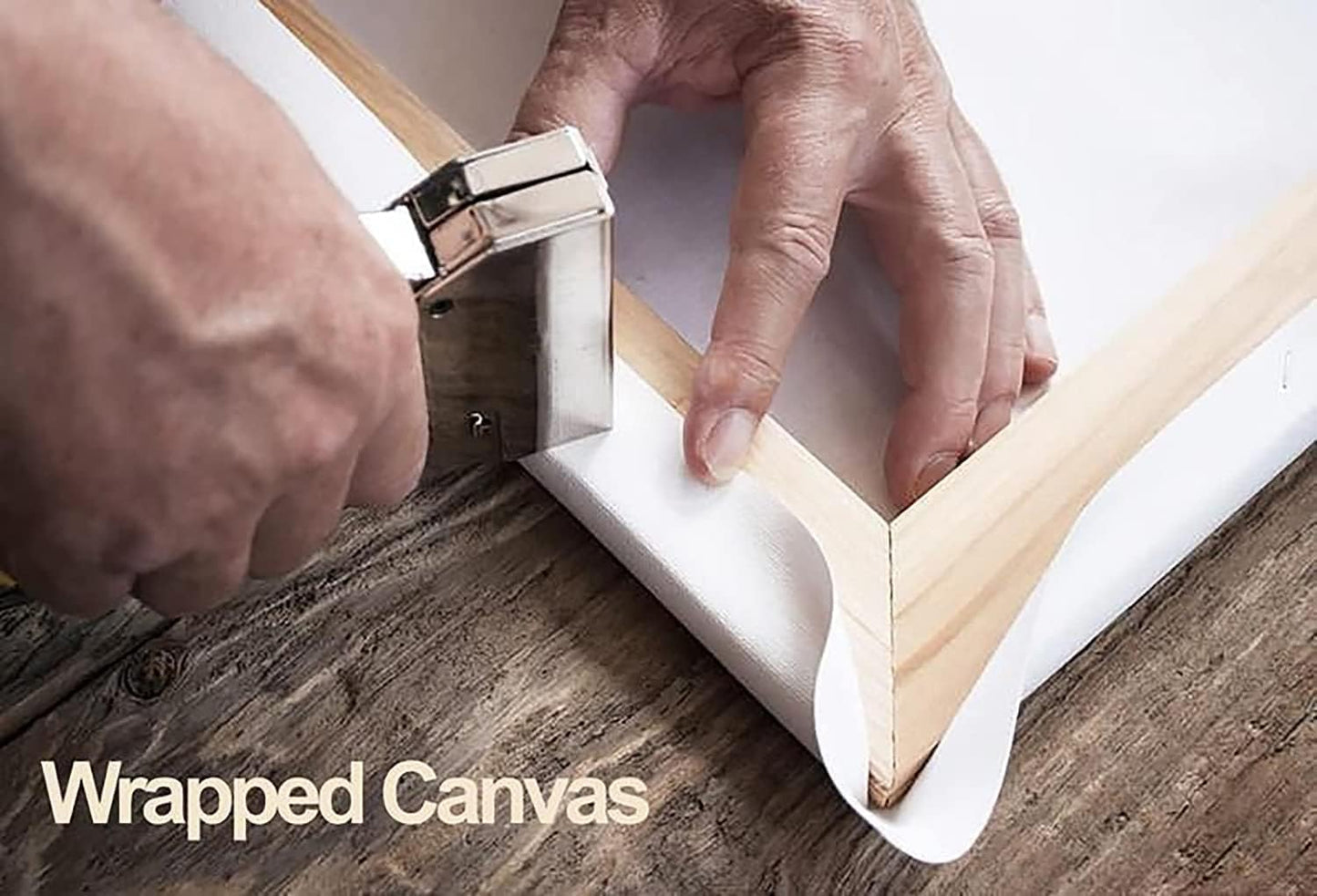 HUADAOART Wall Art Canvas Painting Abstract Wall Art Modern Art Wall Mural for Living Room Bedroom Print on Artwork Home Decor Framed 24x48inch (Blue)