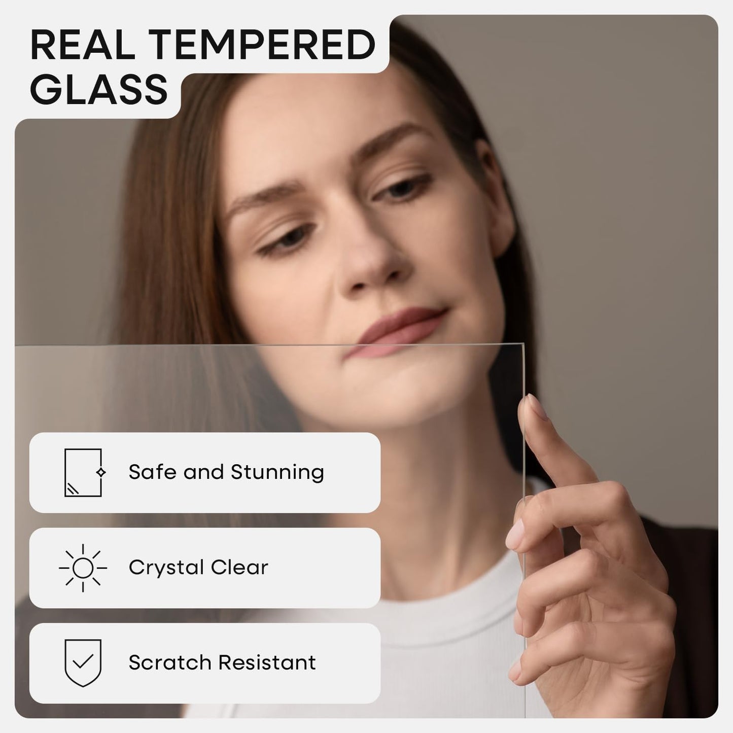 Homeforia 11x14 Brown Picture Frame, High End Dark Oak 11x14 Walnut Poster Frame with Mat 8x10, 11 x 14 Wooden Frame Matted to 8 by 10 inch Photo, 14x11 Thin Frames, Tempered Glass, Wall Kit, Set of 1