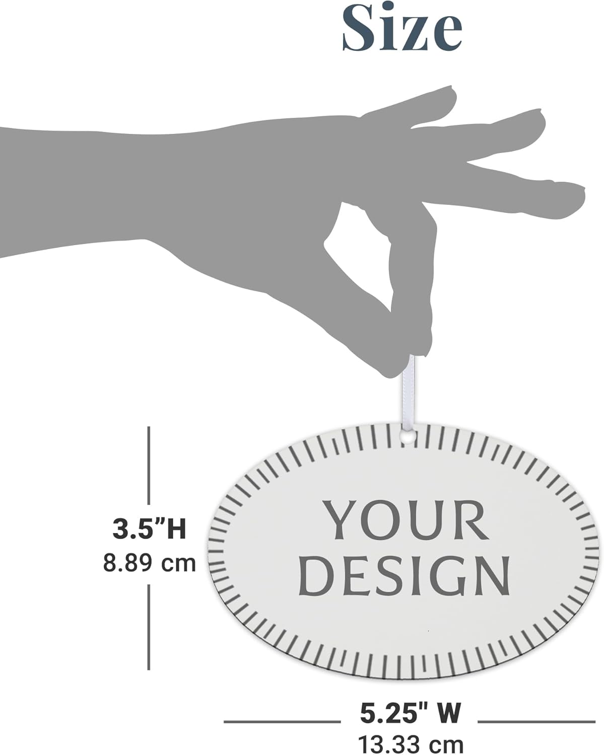 Let’s Make Memories Personalized Christmas Ornament - for Sisters - 2024 Christmas Ornament - Wood - Oval - 2–6 Names - Heartstrings