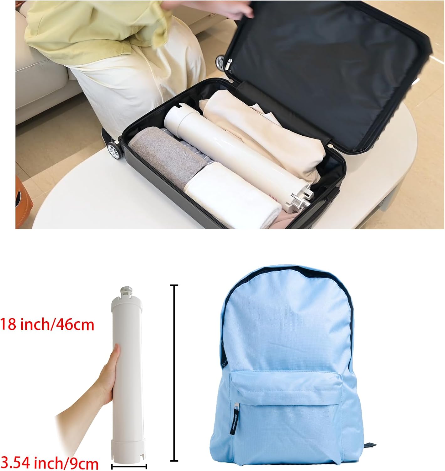 JOOM Clothes Drying Rack Portable Foldable - Drying Rack Clothing Space Saving,Collapsible Drying Rack for Laundry,Travel,Indoor,Outdoor. Folding Clothing Rack Home and Travell (Small Rack)