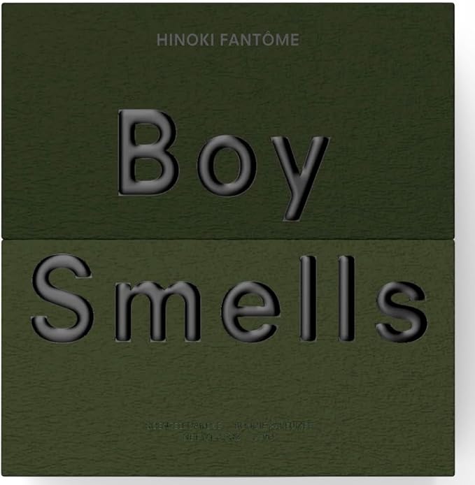 Hinoki Fantôme Scented Candles for Men and Women - 8.5 oz - Soy, Coconut Wax Candle Blend - Aromatic Candles for Home with Japanese Cypress, Jasmine and Smoked Amber - 50-Hour Burn - Cotton Wick