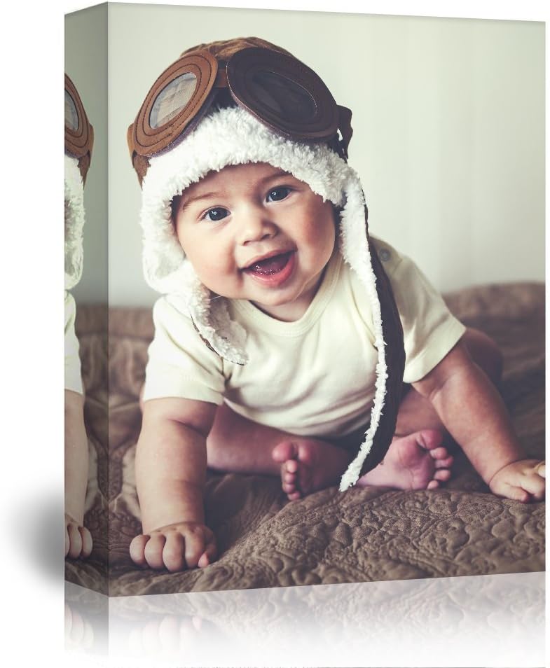 wall26 - Personalized Photo to Canvas Print Wall Art - Custom Your Photo On Canvas Wall Art - Digitally Printed - 16" x 20"