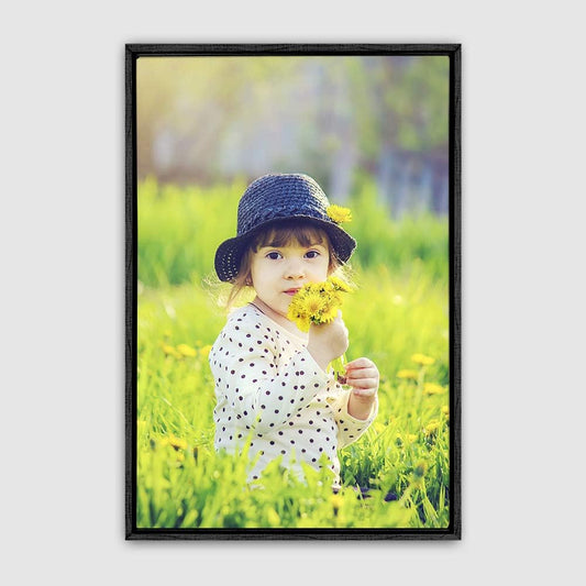 wall26 Framed Custom Canvas Wall Art for Living Room, Bedroom Canvas Prints for Home Decoration Ready to Hang - 24"x36", Black Frame