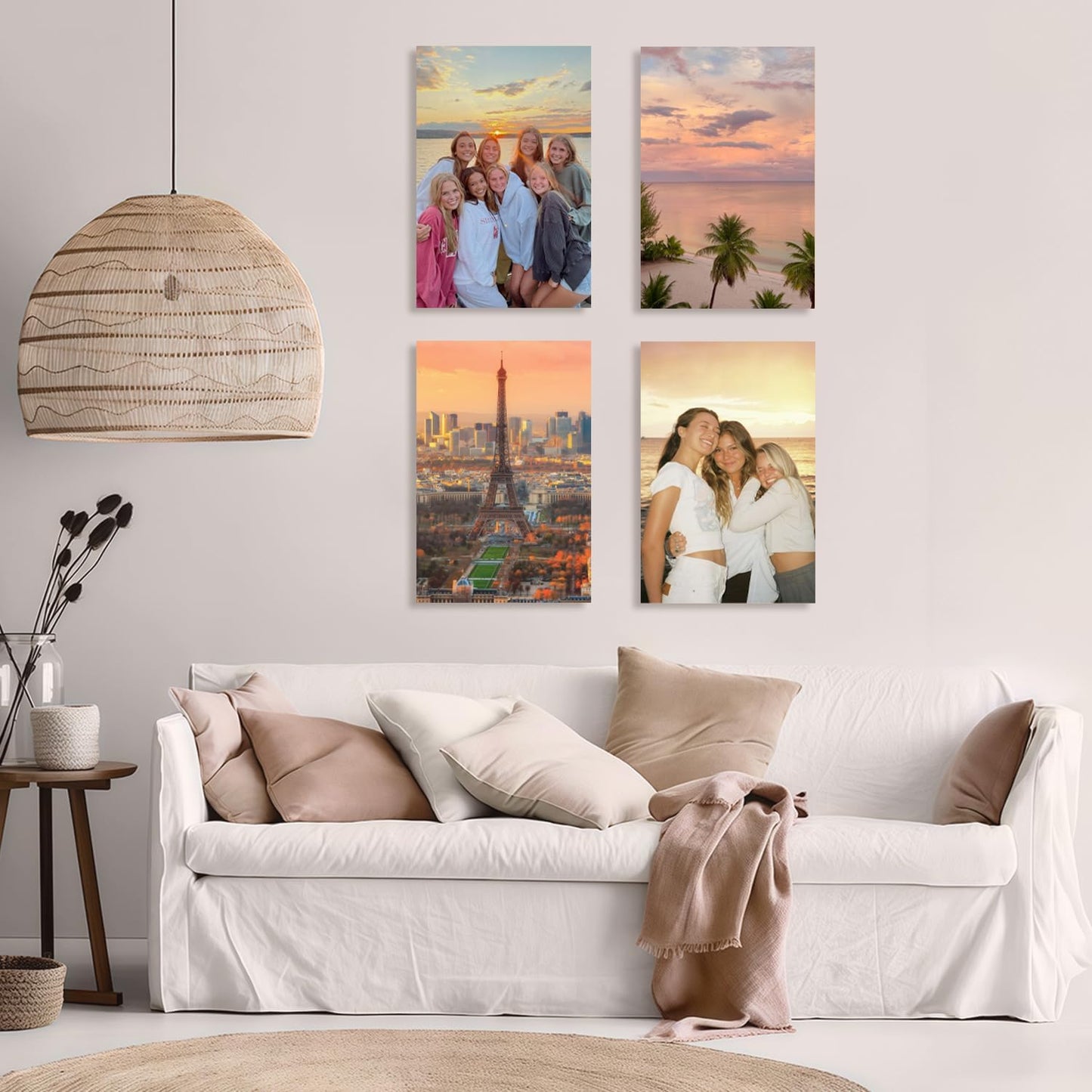 Canvas Prints With Your Photos, Custom Poster On Canvas (Unframed 12x18) Transform Your Photos Into Stunning Framed Wall Art Digitally Printed Photo To Canvas Ideal For Home Decor Gifts Keepsakes
