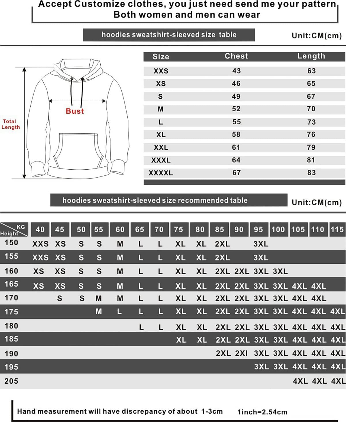 LAOLIUSN Novelty Long Sleeve Hoodie Funny Fashion Bloody Sweatshirts