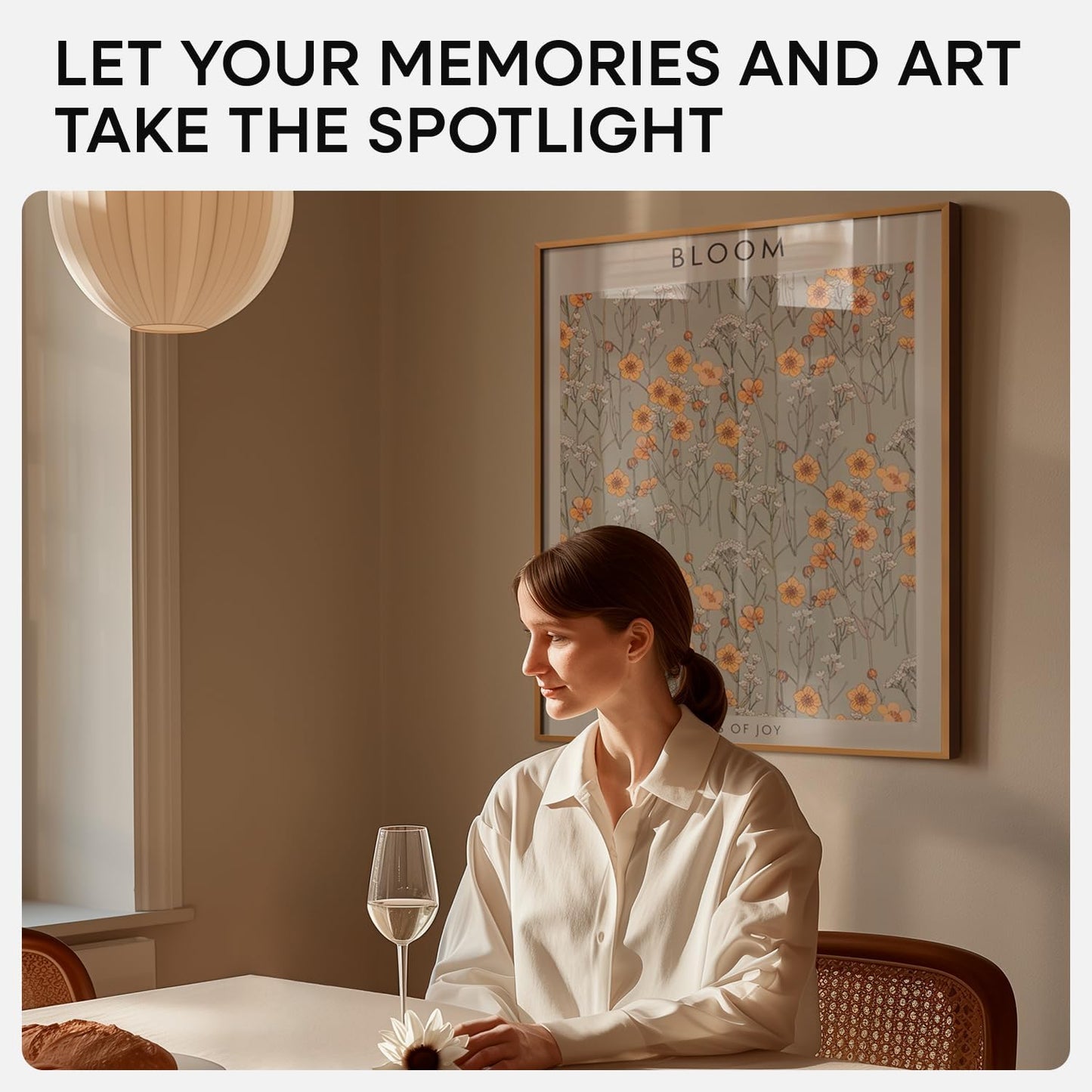 Homeforia Picture Bronze Frame 20x24, High End Metal 20x24 Brass Poster Frames with Mat 16x20 for Photo, 20 x 24 Frame Matted to 16 x 20 Print, 24x20 Hanging Frames, Tempered Glass, Wall Kit, Set of 1