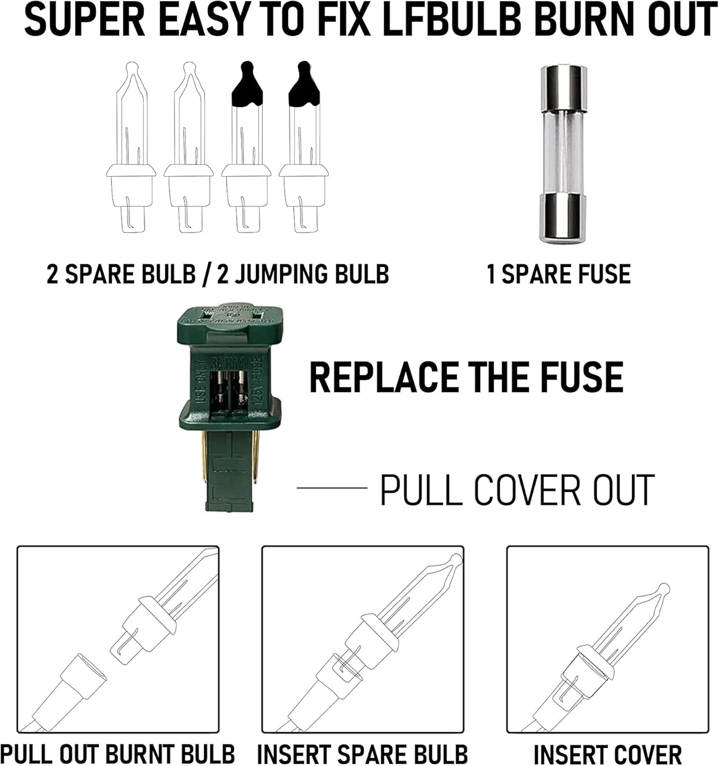 Dazzle Bright Christmas Mini String Lights, 40FT 200 Count Incandescent Waterproof Fairy Lights Plug in, Connectable Christmas Decorations for Indoor Outdoor Home Party Garden Yard, Warm White