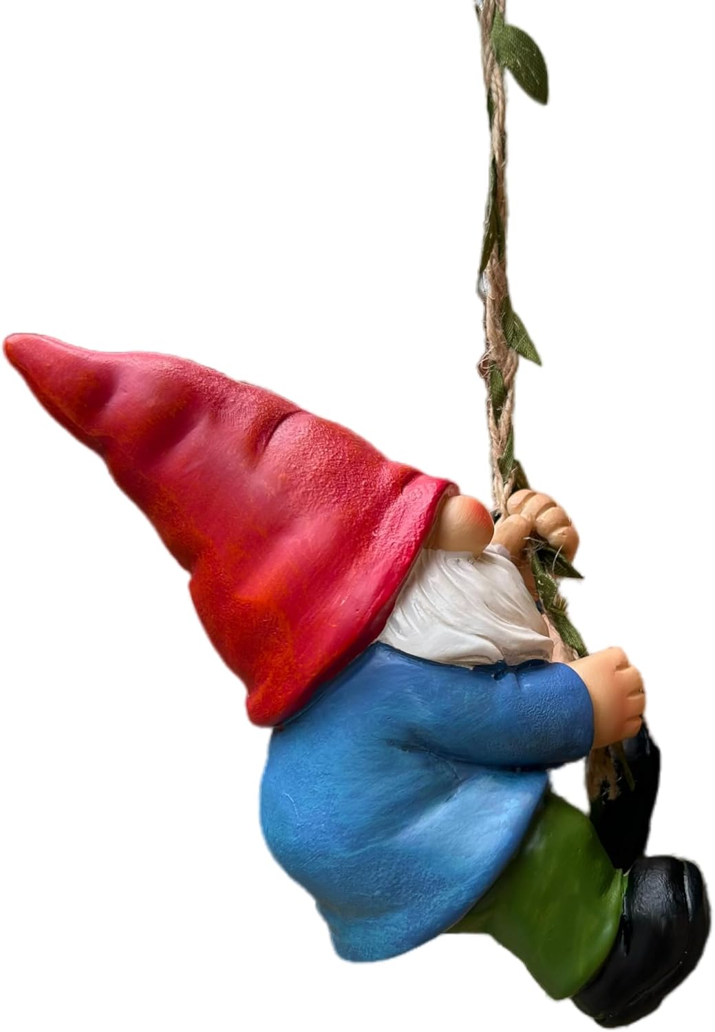 Hanging Gnome Statue Decoration, Climbing Gnomes Figurine Ornament for Indoor Outdoor Home Garden Decor