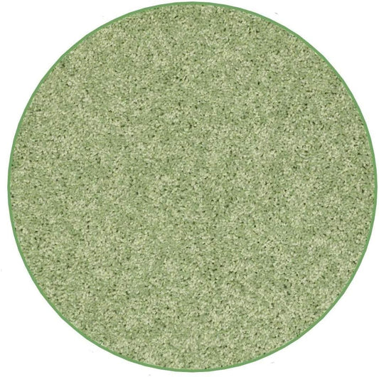 KOECKRITZ Soft and Colorful Kids Classroom Area Rugs (Passes Flammability Pill Test) Many Sizes and Bright Colors to Select from (9' Round, Lime)