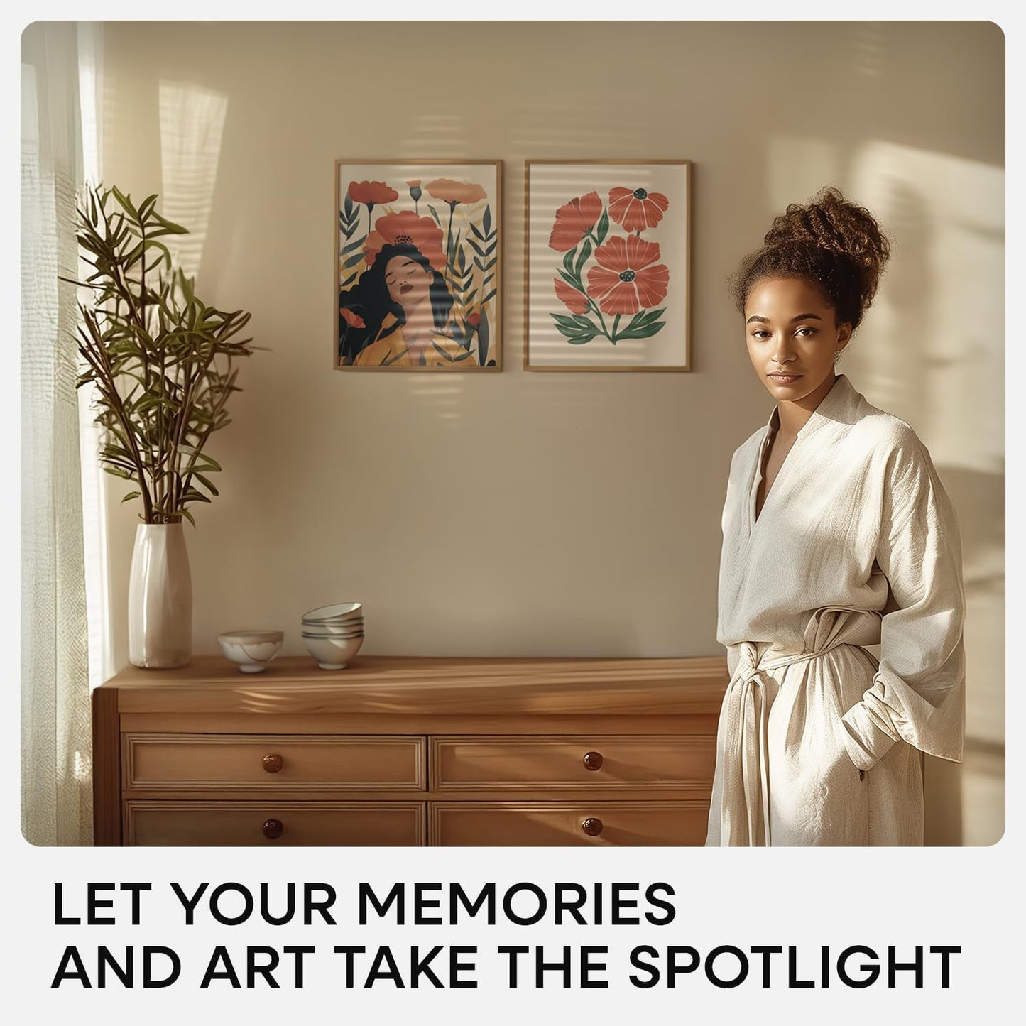 Homeforia 11x14 Bronze Picture Frame, High End Metal 11x14 Brass Frame with Mat 8x10, 11 x 14 Poster Frames Matted to 8 x 10 inch Photo, 11 by 14 Bronze Thin Frames, Tempered Glass, Wall Kit, Set of 1