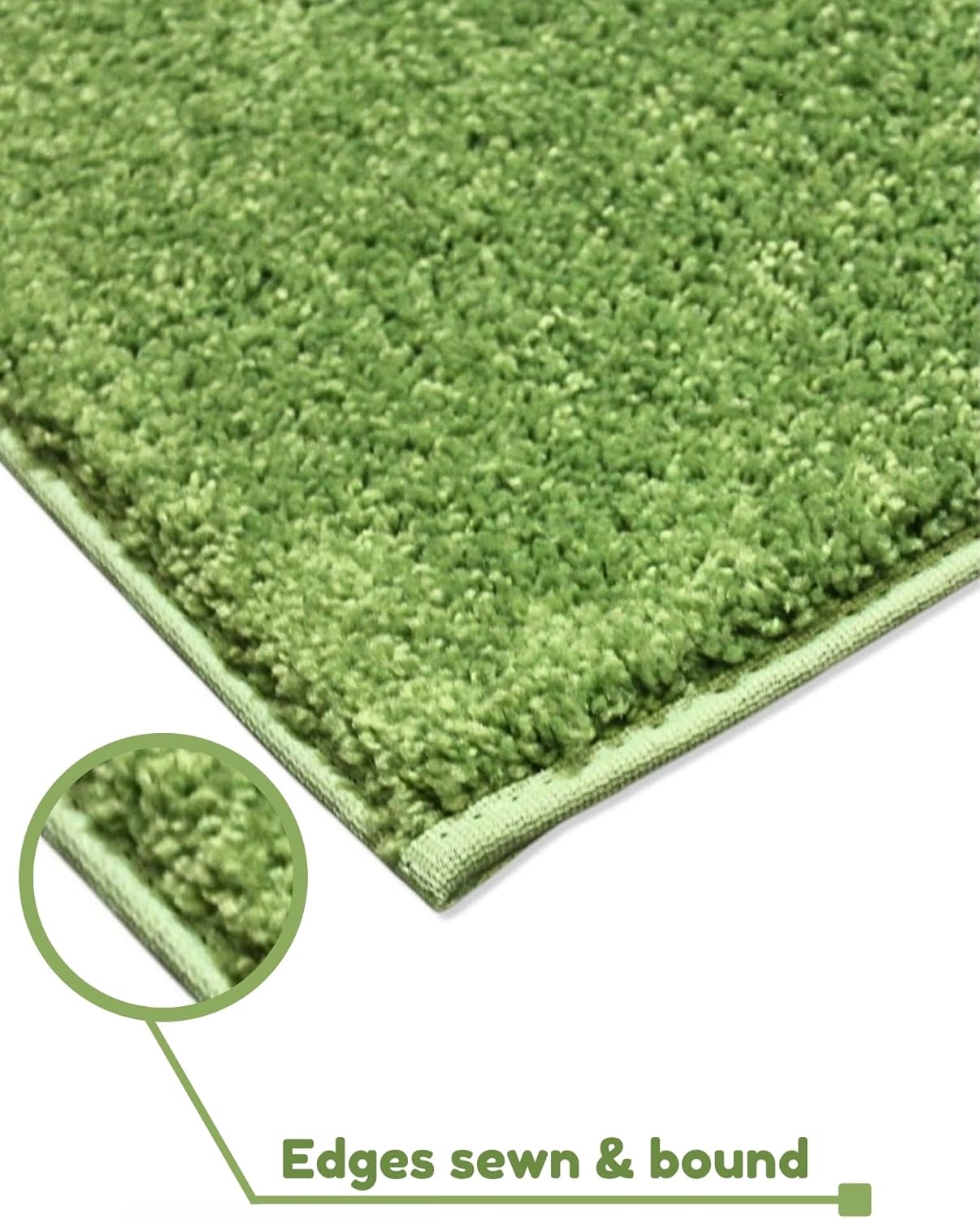 KOECKRITZ Soft and Colorful Kids Classroom Area Rugs (Passes Flammability Pill Test) Many Sizes and Bright Colors to Select from (4' x 4', Lime)