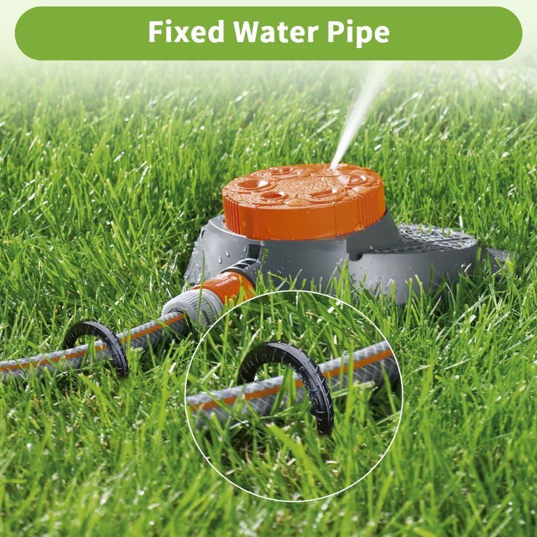 Ground-Stakes-Heavy-Duty-12 inch, U-Hook Rebar Stakes Black Coated Anti-Rust 16pcs Garden Stakes Metal Ground Anchors for Garden Dog Fence Chicken Coop Christmas Decorations Deer Fence