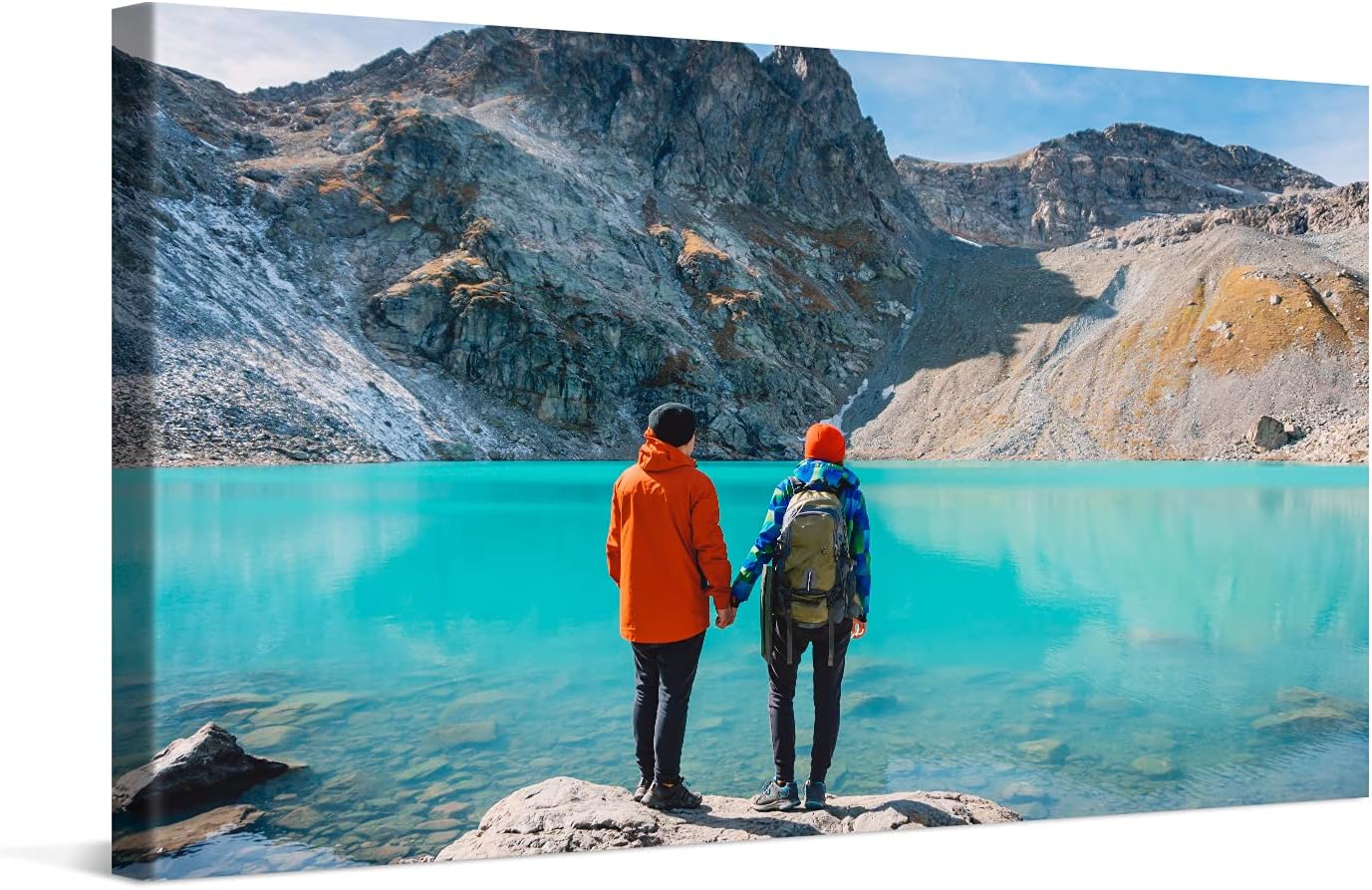 Photo.Gifts - Personalized Custom Canvas Prints 40 x24 Inch - Your Photos On Canvas - Large Canvas Print Wall Art for Bedroom, Living Room, Wedding Baby Pet Family Pictures - Custom Gifts