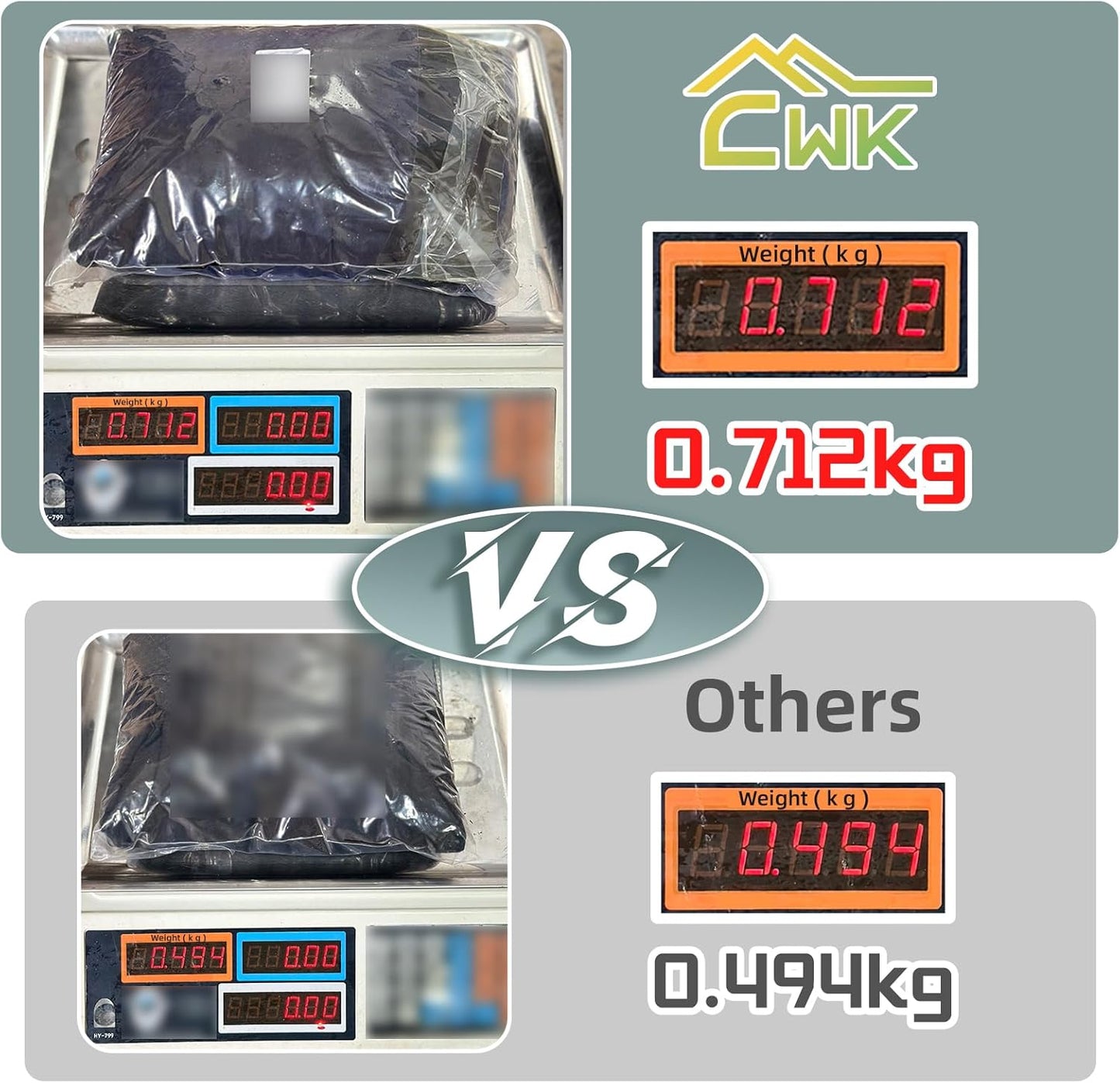 CWK 6FT Waterproof Stretch Spandex Table Cover for Rectangular Tables - Elastic Fitted Tablecloth for Folding Tables,Wrinkle Resistant Table Cloth for Parties, Weddings, Banquets & Events(Light Green)