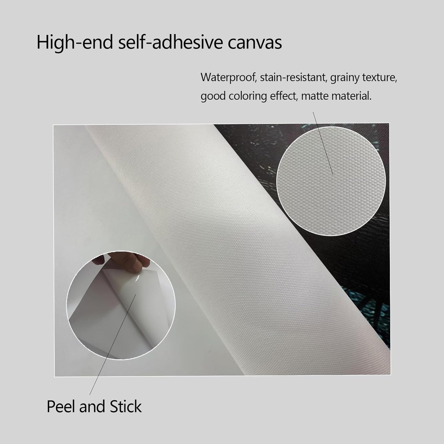 Tropical Rainforest Botanical Wallpaper Peel and Stick Wall Mural for Bedroom Living Room - 96"x137"