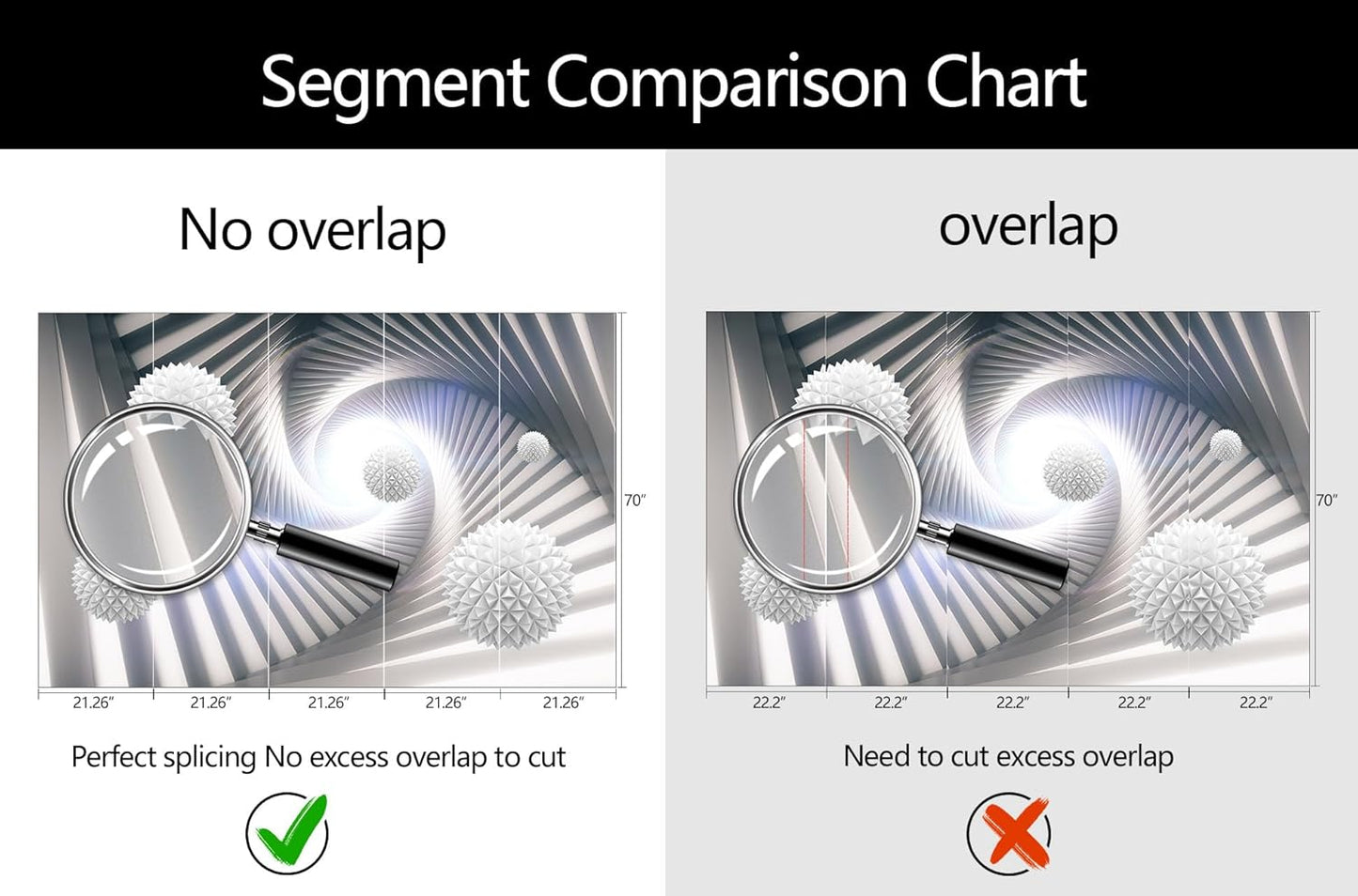 3D Space Tunnel Wallpaper Living Room Abstract Architecture Mural for Meditation Room (Not Peel and Stick)