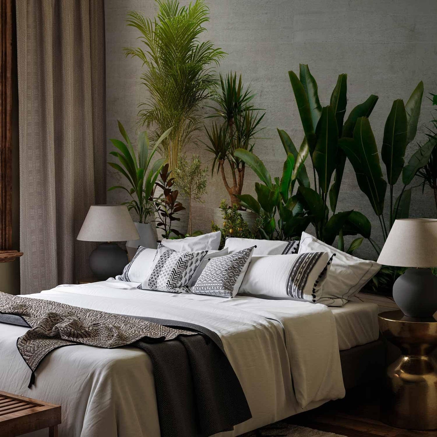 artgeist Wall Mural Nature 79x55 in - XXL Non-Woven Wallpaper Fleece Wall Decor Photo Print Picture Image Design Botanics Plants 3D Effect b-B-0600-a-a